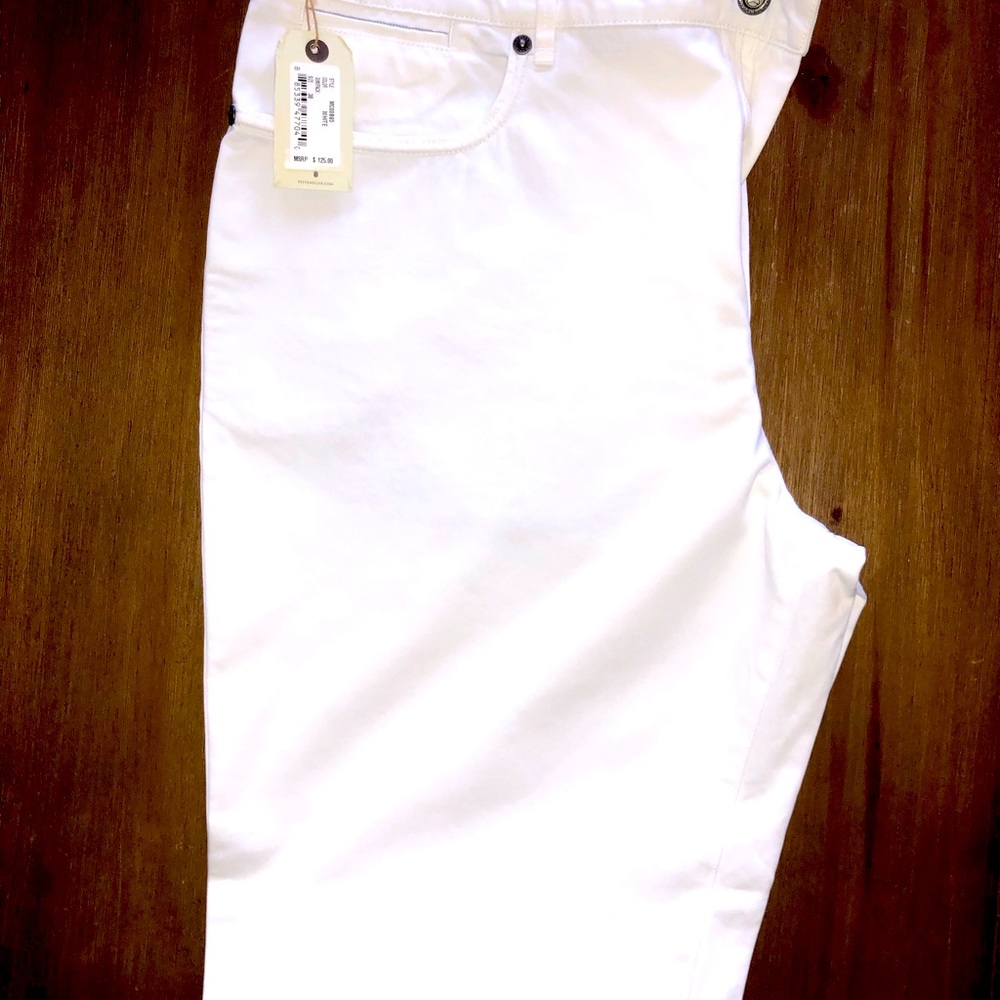Peter Millar men, white pants, size 38,brand new